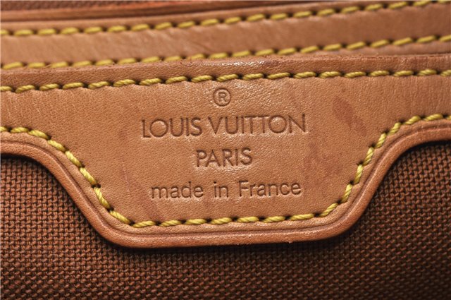 Authentic Louis Vuitton Monogram Montsouris GM Backpack M51135 LV 8265F