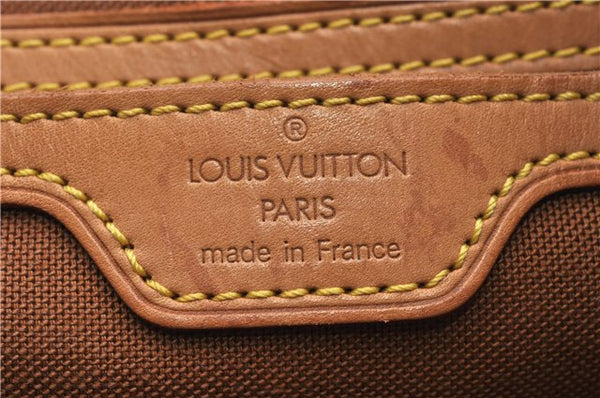 Authentic Louis Vuitton Monogram Montsouris GM Backpack M51135 LV 8265F