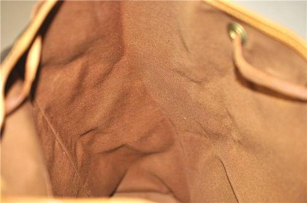 Authentic Louis Vuitton Monogram Montsouris GM Backpack M51135 LV 8265F