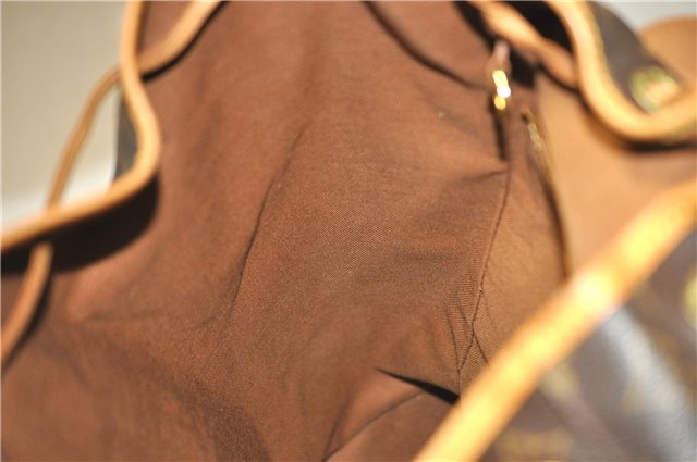 Authentic Louis Vuitton Monogram Montsouris GM Backpack M51135 LV 8265F