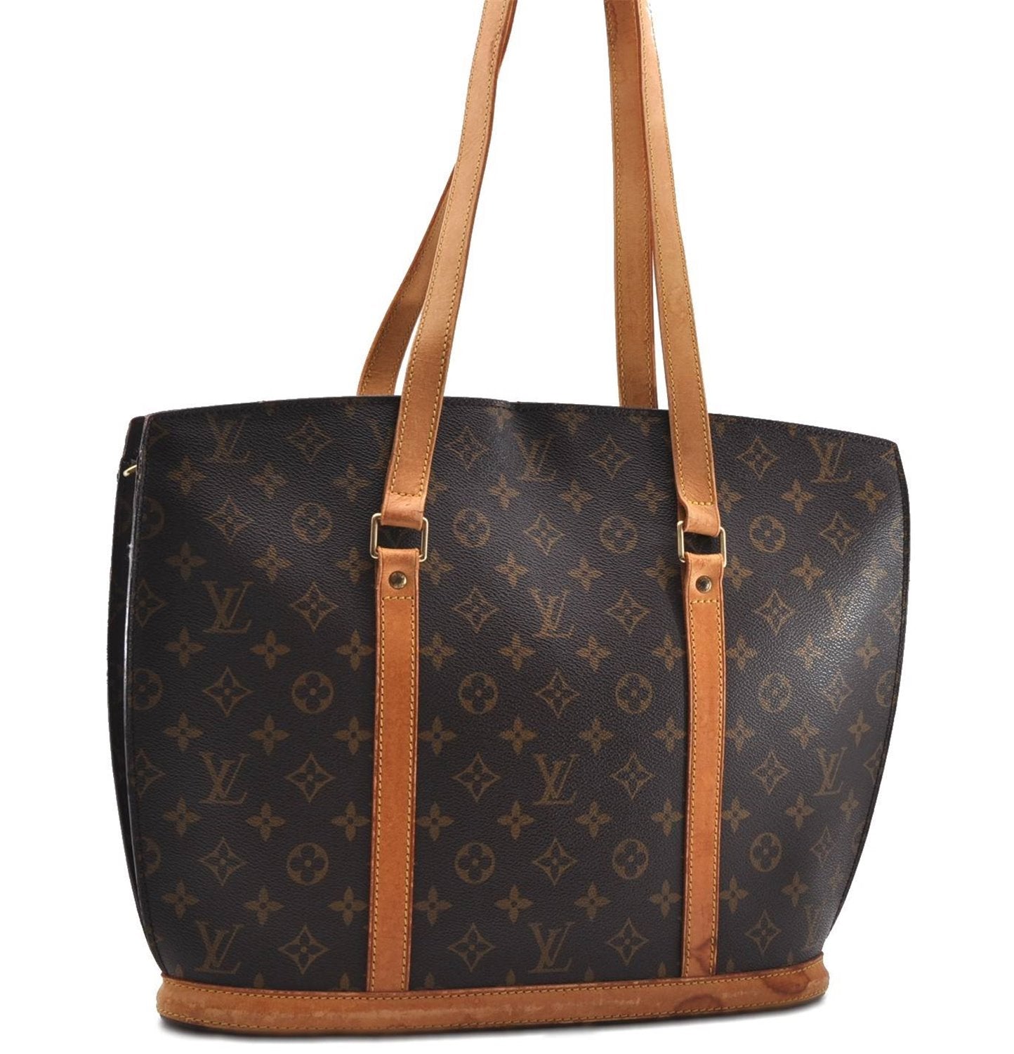 Authentic LOUIS VUITTON Monogram Babylone Shoulder Tote Bag M51102 LV 8266C