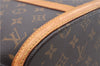 Authentic LOUIS VUITTON Monogram Babylone Shoulder Tote Bag M51102 LV 8266C