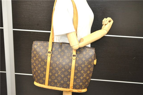 Authentic LOUIS VUITTON Monogram Babylone Shoulder Tote Bag M51102 LV 8266C
