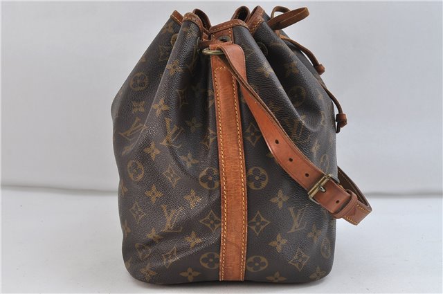 Authentic LOUIS VUITTON Monogram Petit Noe Shoulder Bag M42226 LV 8268C