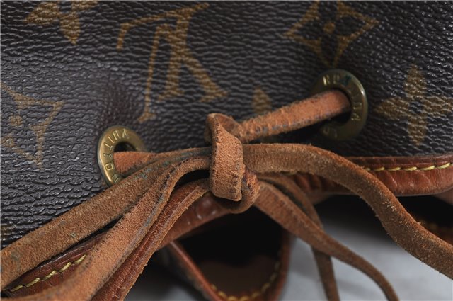 Authentic LOUIS VUITTON Monogram Petit Noe Shoulder Bag M42226 LV 8268C