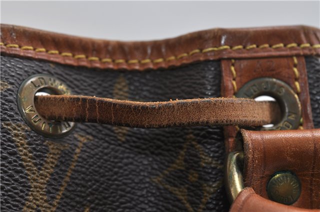 Authentic LOUIS VUITTON Monogram Petit Noe Shoulder Bag M42226 LV 8268C