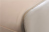 Authentic GUCCI Vintage Shoulder Hand Bag Purse Leather 0013814 Ivory 8269E