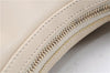 Authentic GUCCI Vintage Shoulder Hand Bag Purse Leather 0013814 Ivory 8269E
