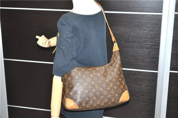 Auth LOUIS VUITTON Monogram Boulogne 35 Shoulder Cross Body Bag M51260 LV 8270C