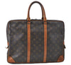 Auth Louis Vuitton Monogram Porte Documents Voyage Briefcase M53361 LV 8272D