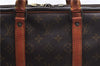 Auth Louis Vuitton Monogram Porte Documents Voyage Briefcase M53361 LV 8272D