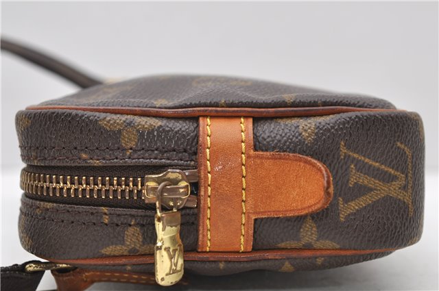 Auth LOUIS VUITTON Monogram Marly Bandouliere Shoulder Cross Bag M51828 LV 8273C