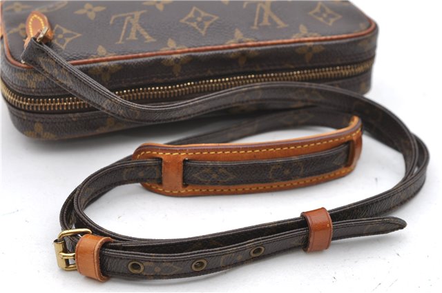 Auth LOUIS VUITTON Monogram Marly Bandouliere Shoulder Cross Bag M51828 LV 8273C
