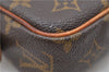 Auth LOUIS VUITTON Monogram Marly Bandouliere Shoulder Cross Bag M51828 LV 8273C