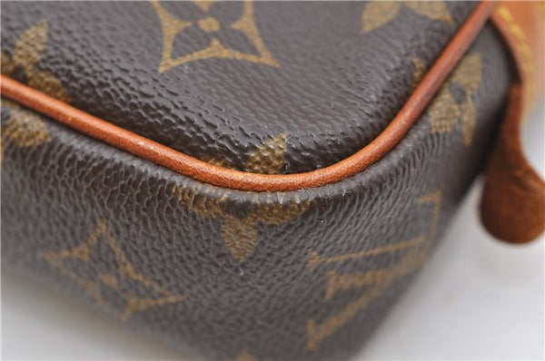 Auth LOUIS VUITTON Monogram Marly Bandouliere Shoulder Cross Bag M51828 LV 8273C