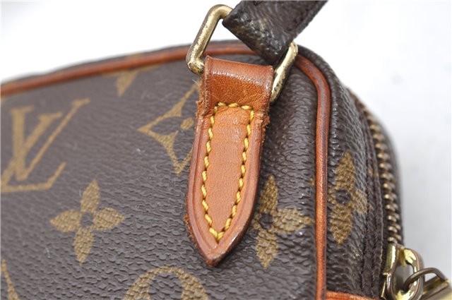 Auth LOUIS VUITTON Monogram Marly Bandouliere Shoulder Cross Bag M51828 LV 8273C