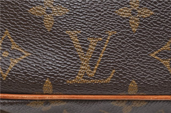 Auth LOUIS VUITTON Monogram Marly Bandouliere Shoulder Cross Bag M51828 LV 8273C