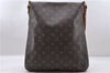 Authentic LOUIS VUITTON Monogram Musette Shoulder Cross Body Bag M51256 LV 8275C