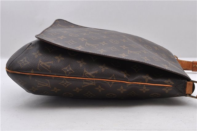 Authentic LOUIS VUITTON Monogram Musette Shoulder Cross Body Bag M51256 LV 8275C