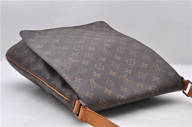 Authentic LOUIS VUITTON Monogram Musette Shoulder Cross Body Bag M51256 LV 8275C