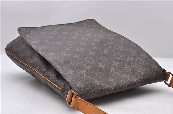 Authentic LOUIS VUITTON Monogram Musette Shoulder Cross Body Bag M51256 LV 8275C