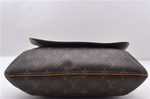 Authentic LOUIS VUITTON Monogram Musette Shoulder Cross Body Bag M51256 LV 8275C
