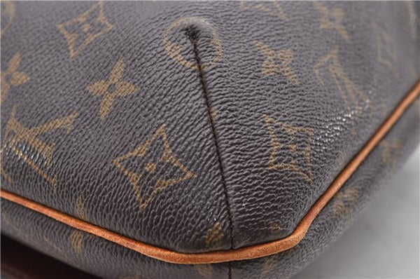Authentic LOUIS VUITTON Monogram Musette Shoulder Cross Body Bag M51256 LV 8275C