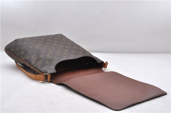 Authentic LOUIS VUITTON Monogram Musette Shoulder Cross Body Bag M51256 LV 8275C