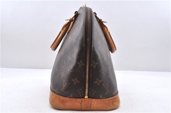 Authentic Louis Vuitton Monogram Alma Hand Bag Purse M51130 LV 8276D
