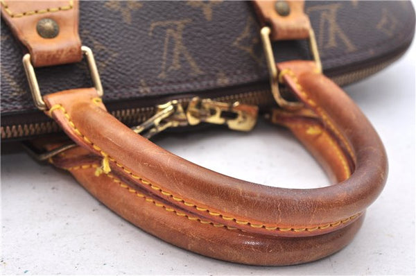 Authentic Louis Vuitton Monogram Alma Hand Bag Purse M51130 LV 8276D