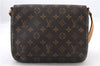 Authentic LOUIS VUITTON Monogram Musette Tango Shoulder Bag M51257 LV 8277C