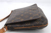Authentic LOUIS VUITTON Monogram Musette Tango Shoulder Bag M51257 LV 8277C