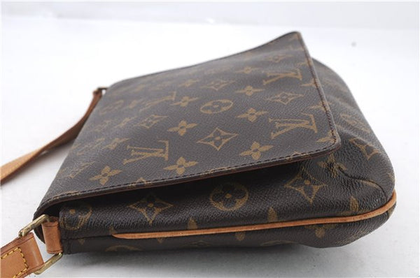 Authentic LOUIS VUITTON Monogram Musette Tango Shoulder Bag M51257 LV 8277C