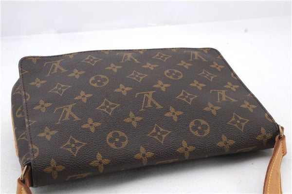 Authentic LOUIS VUITTON Monogram Musette Tango Shoulder Bag M51257 LV 8277C