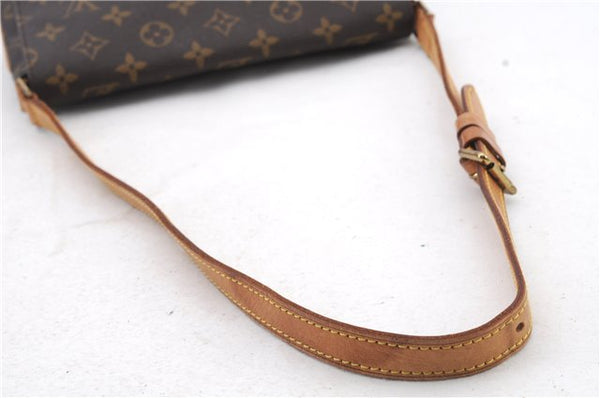 Authentic LOUIS VUITTON Monogram Musette Tango Shoulder Bag M51257 LV 8277C