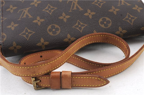 Authentic LOUIS VUITTON Monogram Musette Tango Shoulder Bag M51257 LV 8277C