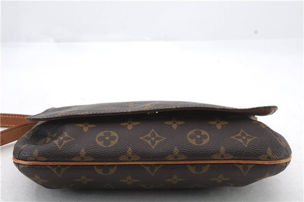 Authentic LOUIS VUITTON Monogram Musette Tango Shoulder Bag M51257 LV 8277C