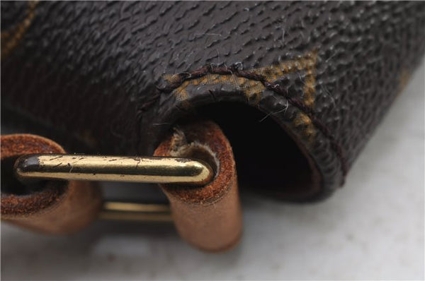 Authentic LOUIS VUITTON Monogram Musette Tango Shoulder Bag M51257 LV 8277C