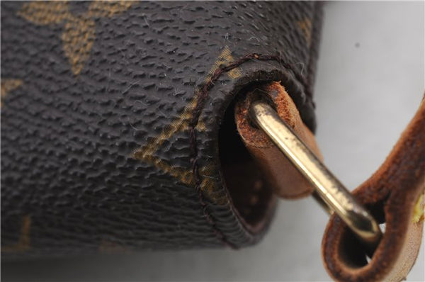 Authentic LOUIS VUITTON Monogram Musette Tango Shoulder Bag M51257 LV 8277C