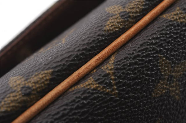 Authentic LOUIS VUITTON Monogram Musette Tango Shoulder Bag M51257 LV 8277C