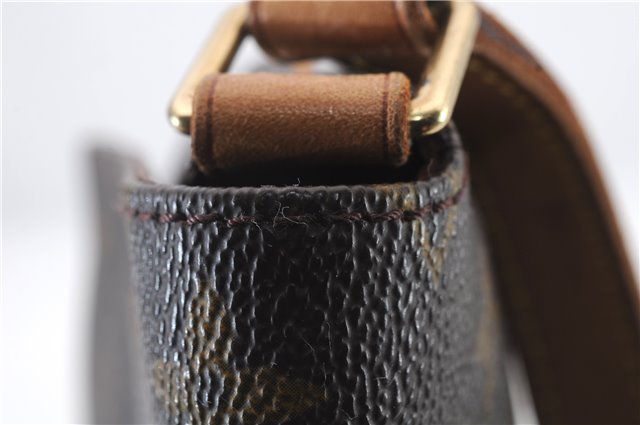 Authentic LOUIS VUITTON Monogram Musette Tango Shoulder Bag M51257 LV 8277C