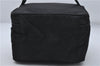 Authentic PRADA Nylon Tessuto Sport Vanity Pouch Purse 1N0715 Black 8277D