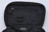 Authentic PRADA Nylon Tessuto Sport Vanity Pouch Purse 1N0715 Black 8277D