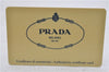 Authentic PRADA Nylon Tessuto Sport Vanity Pouch Purse 1N0715 Black 8277D