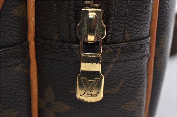 Auth LOUIS VUITTON Monogram Reporter PM Shoulder Cross Bag M45254 LV Junk 8283C