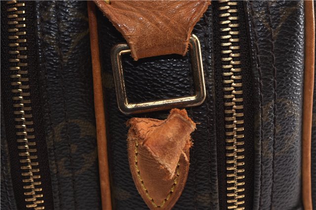 Auth LOUIS VUITTON Monogram Reporter PM Shoulder Cross Bag M45254 LV Junk 8283C