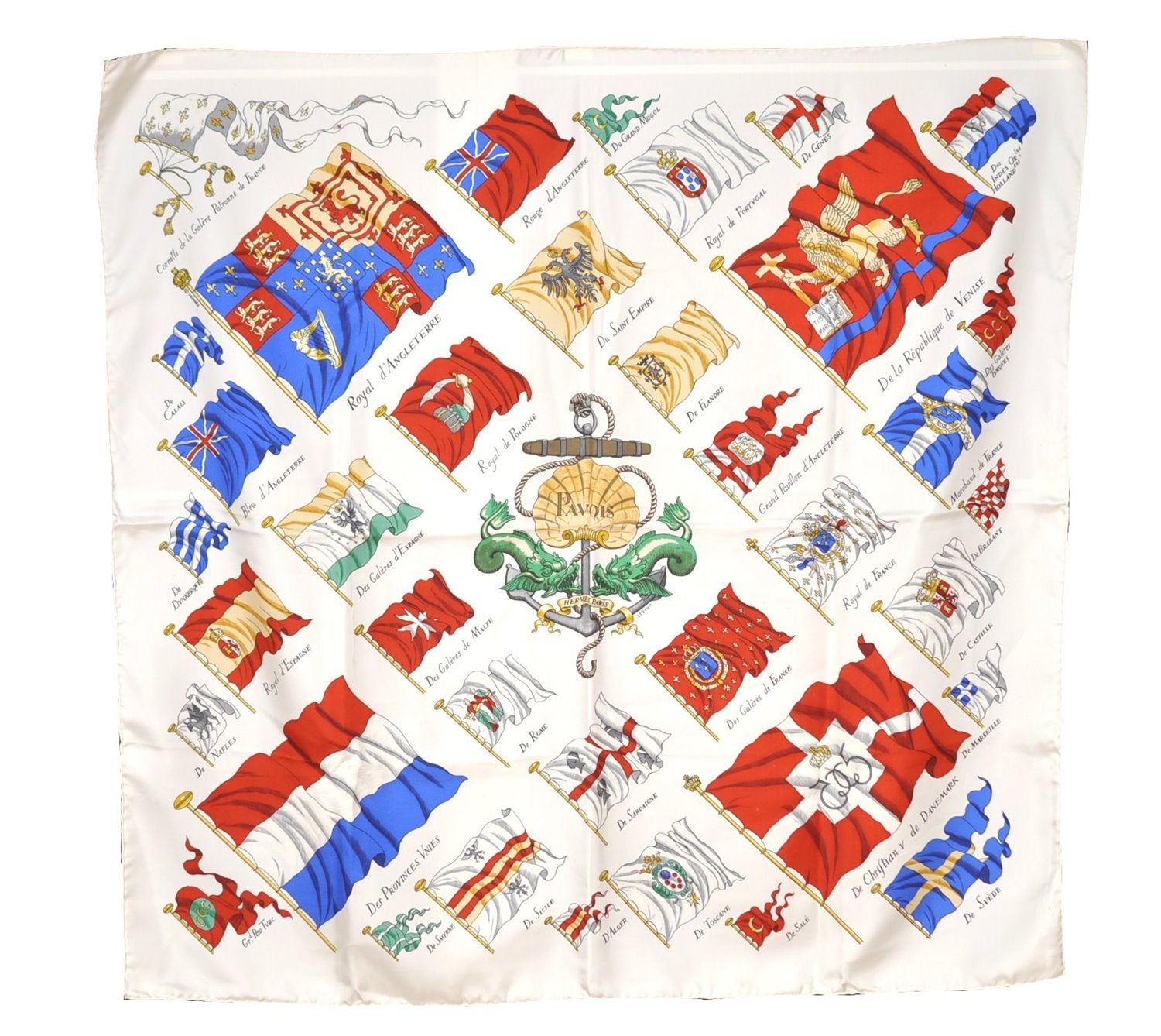 Authentic HERMES Carre 90 Scarf 