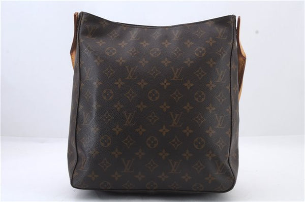 Authentic LOUIS VUITTON Monogram Looping GM Shoulder Bag Purse M51145 LV 8284C