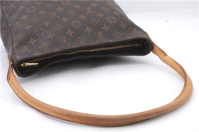 Authentic LOUIS VUITTON Monogram Looping GM Shoulder Bag Purse M51145 LV 8284C