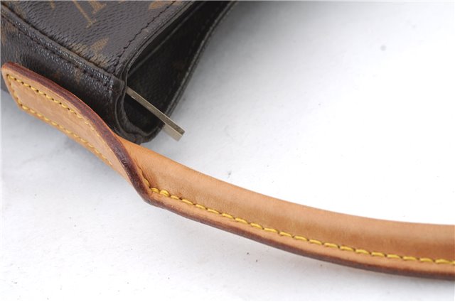 Authentic LOUIS VUITTON Monogram Looping GM Shoulder Bag Purse M51145 LV 8284C